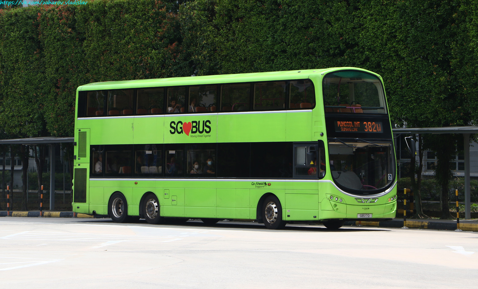 Сингапур, Wright Eclipse Gemini 2 № SBS17D