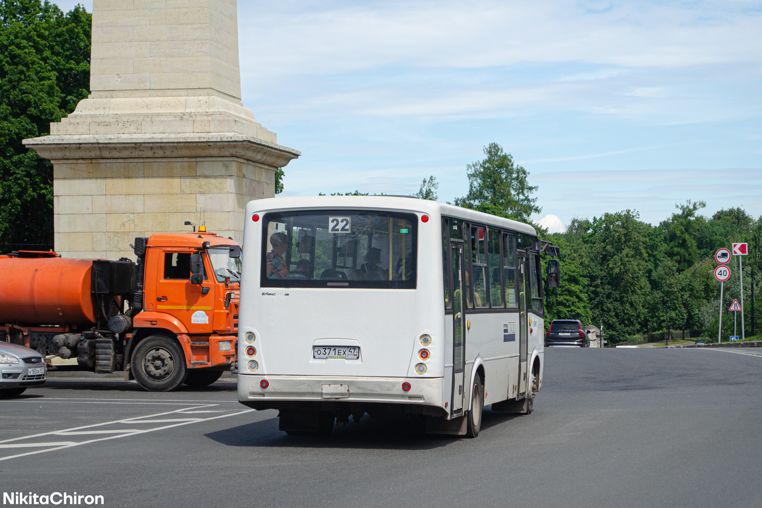 Ленинградская область, ПАЗ-320412-05 "Вектор" № О 371 ЕХ 47