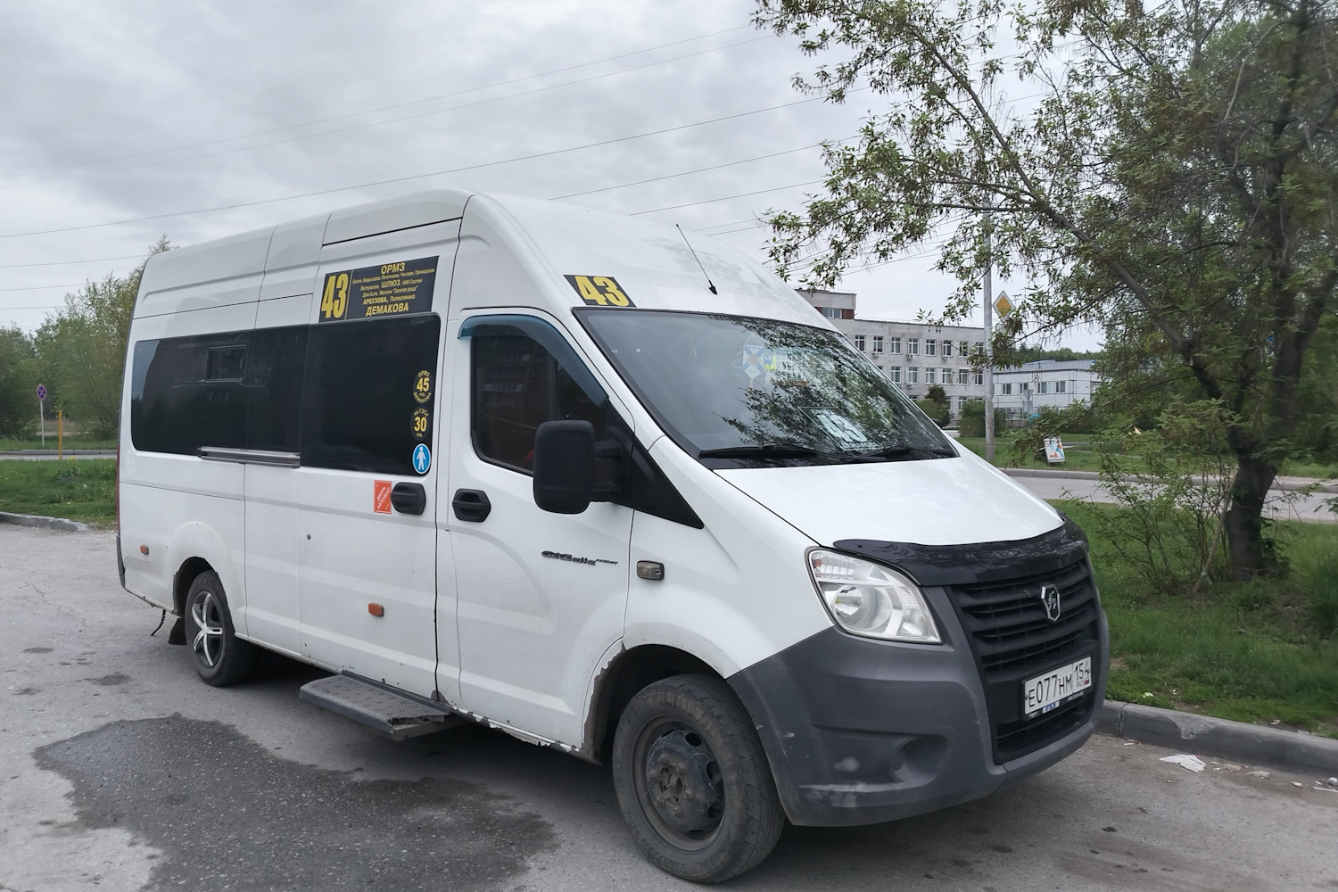 Новосибирская область, ГАЗ-A65R32 Next № Е 077 НМ 154