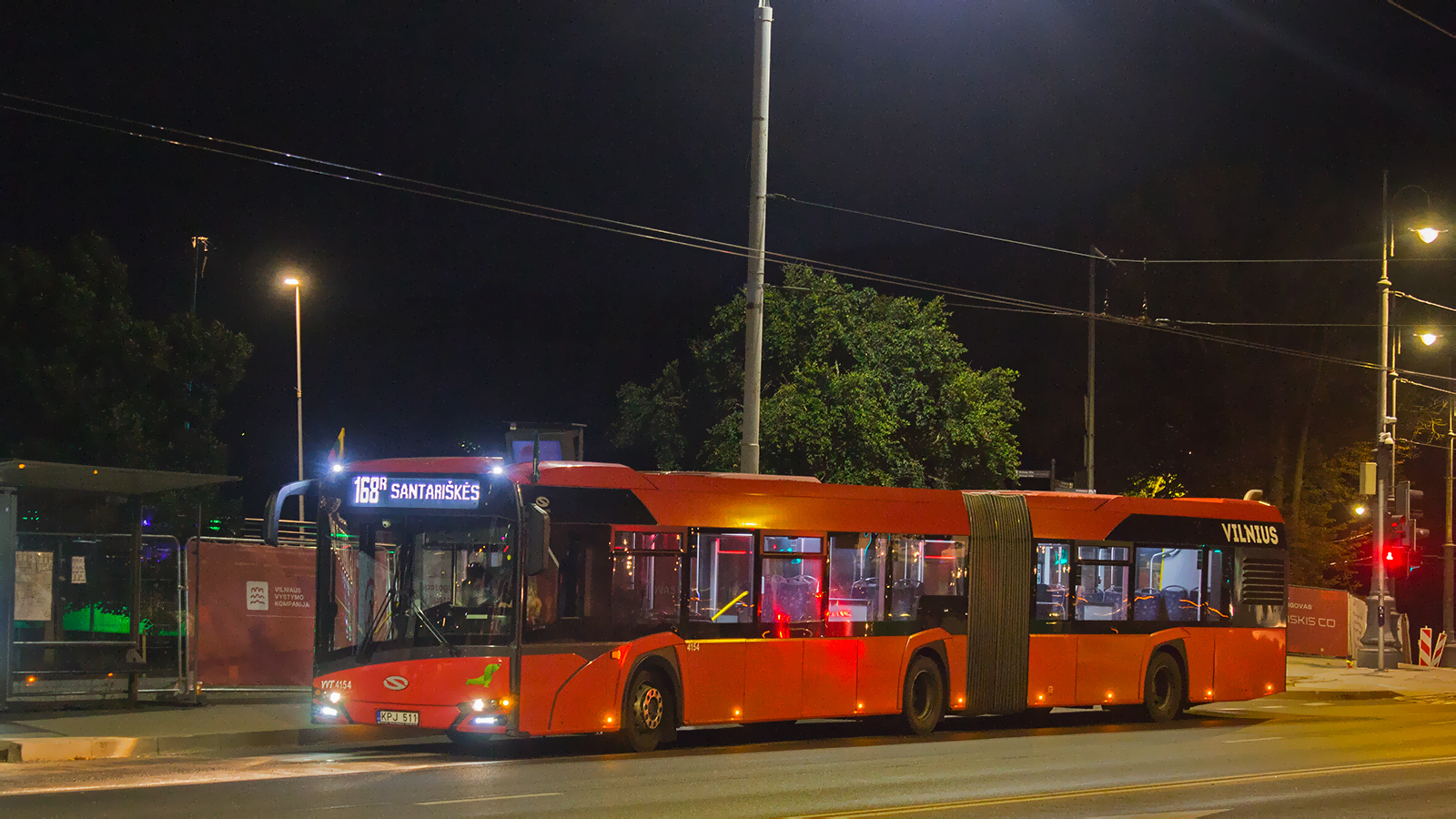 Литва, Solaris Urbino IV 18 № 4154; Литва — Праздник песни 2024