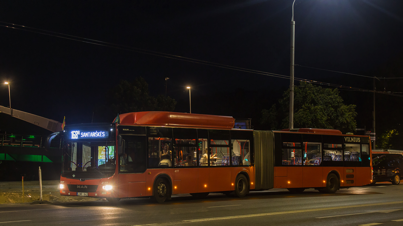 Литва, MAN A23 Lion's City G NG313 CNG № 4177; Литва — Праздник песни 2024