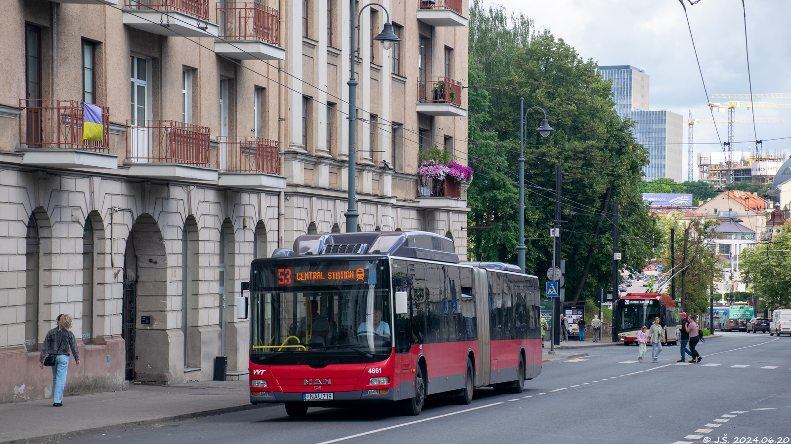 Литва, MAN A23 Lion's City G NG273 LPG № 4661