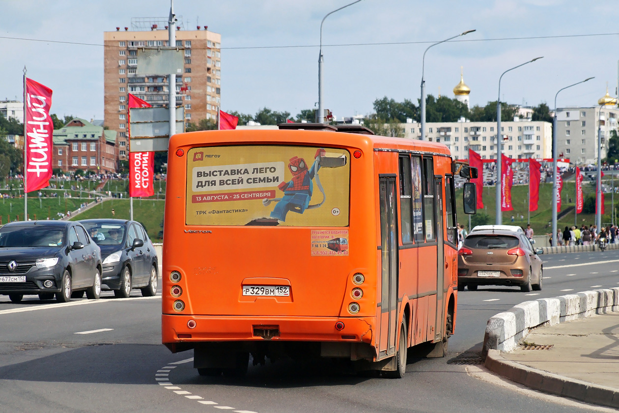 Нижегородская область, ПАЗ-320414-05 "Вектор" № Р 329 ВМ 152
