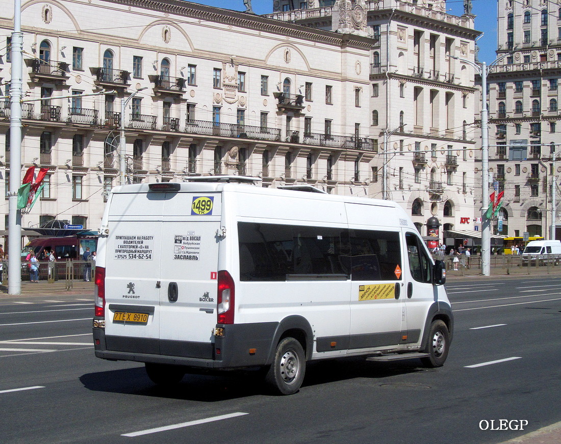 Минск, Peugeot Boxer № 7 ТЕХ 8910