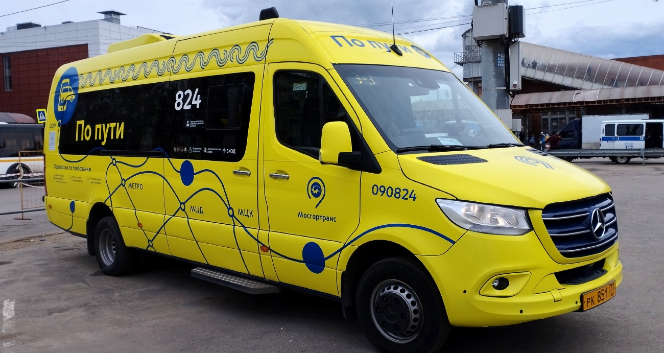 Москва, Луидор-223602 (MB Sprinter) № 090824