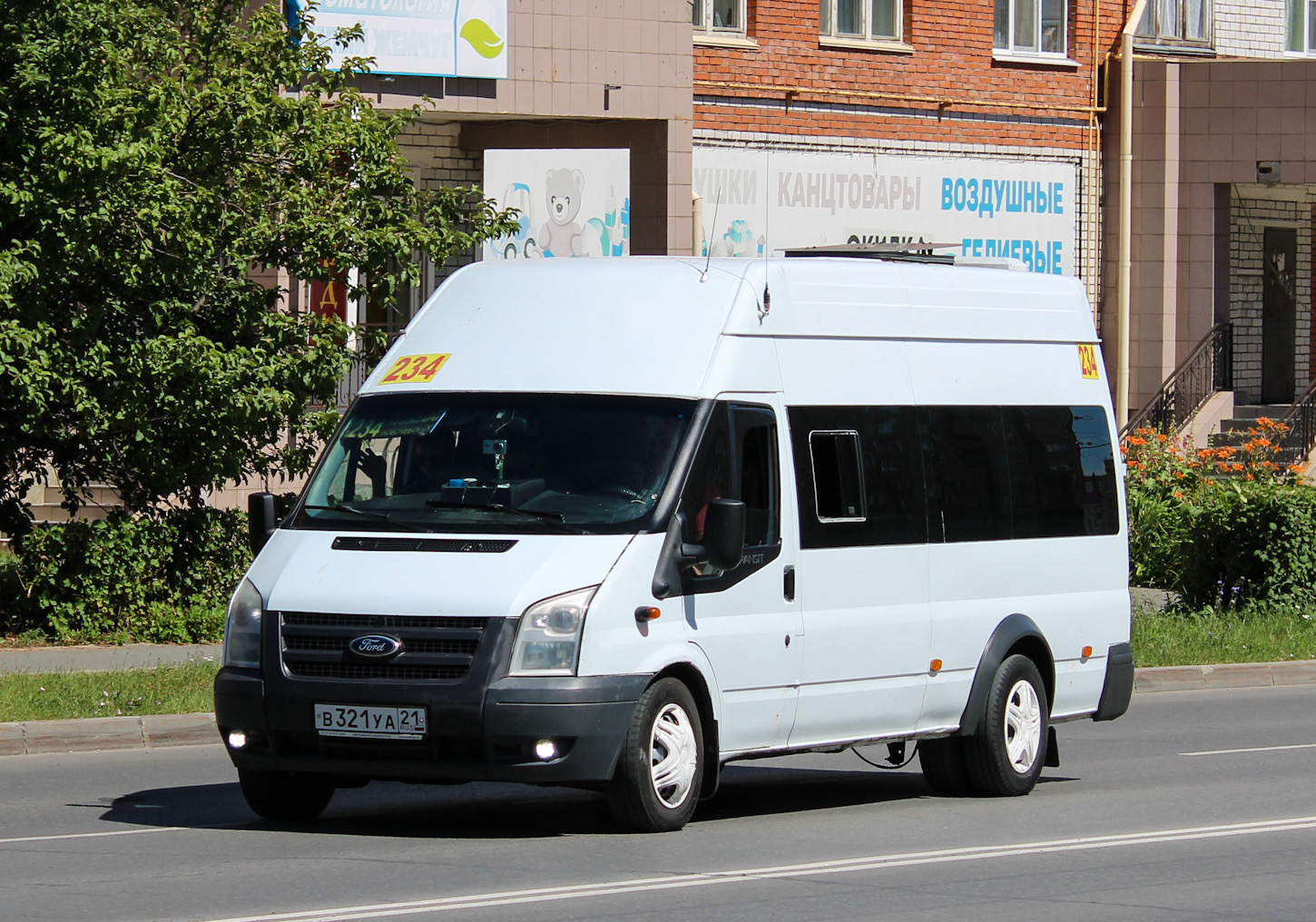 Чувашия, Промтех-224326 (Ford Transit) № В 321 УА 21