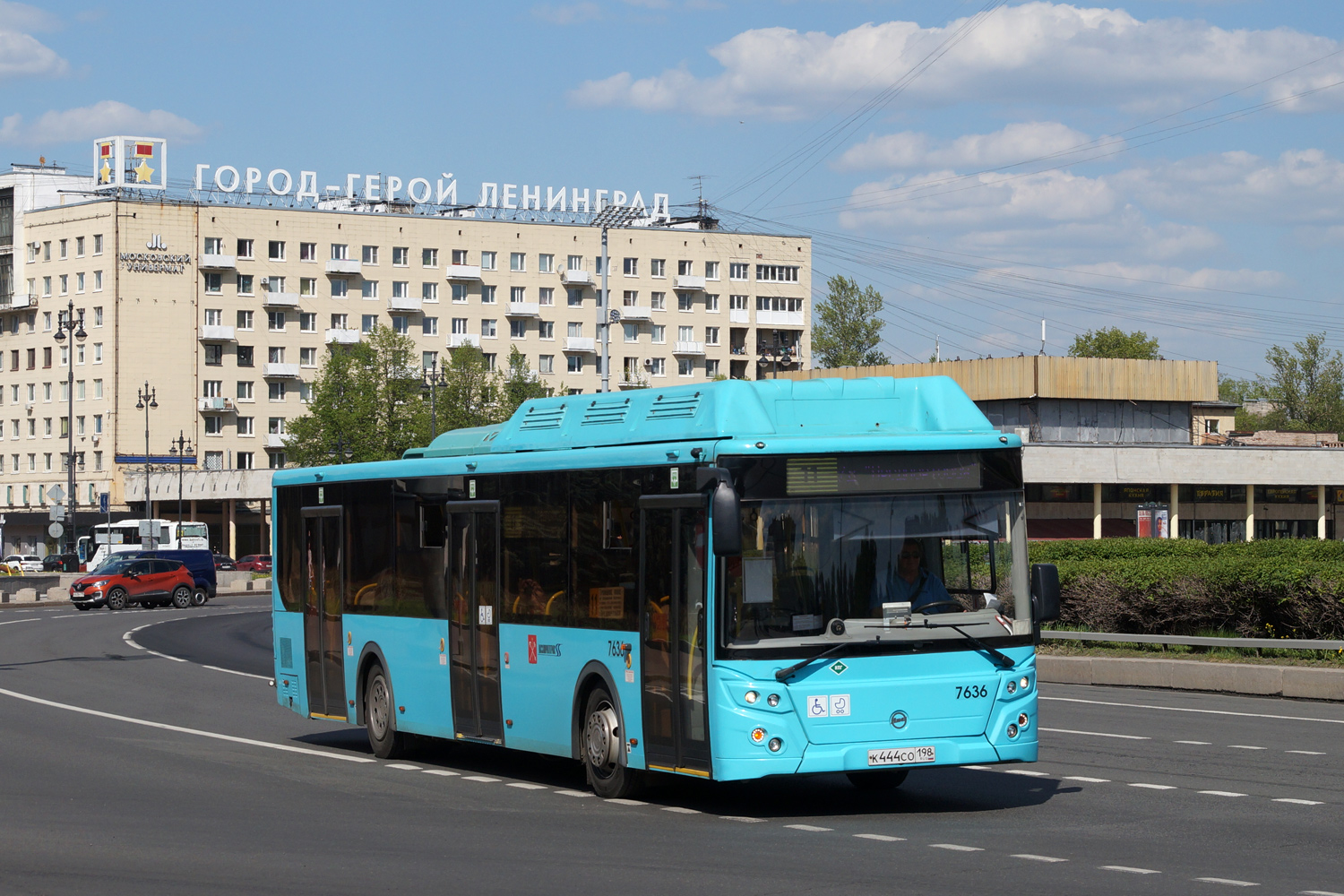 Санкт-Петербург, ЛиАЗ-5292.67 (CNG) № 7636