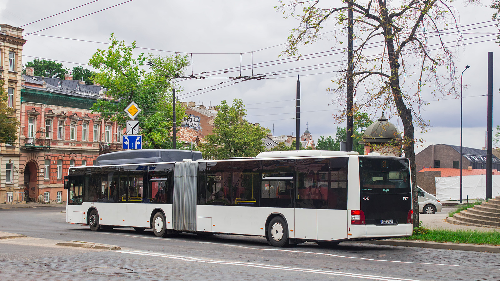 Литва, MAN A23 Lion's City G NG273 LPG № 4646