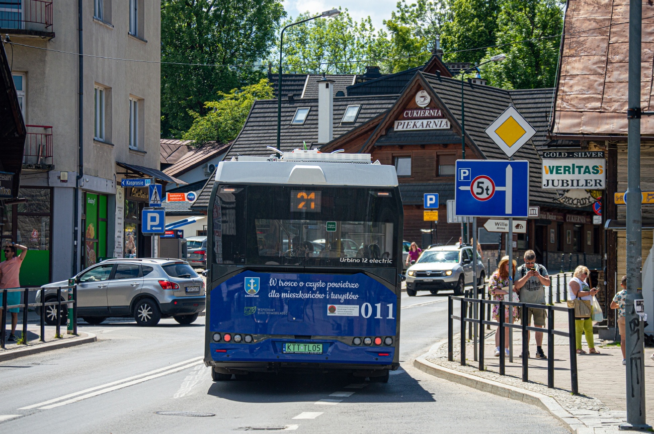 Польша, Solaris Urbino IV 12 electric № 011