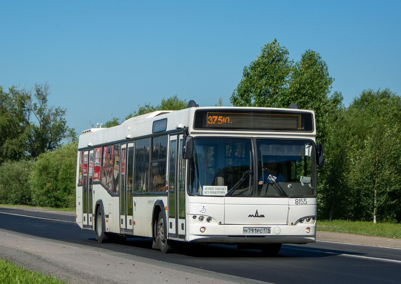 Санкт-Петербург, МАЗ-103.486 № 8155