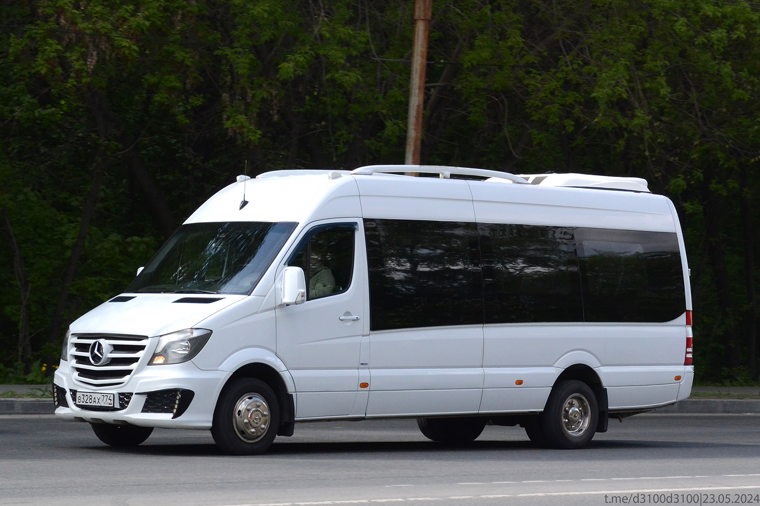 Челябинская область, Mercedes-Benz Sprinter W906 519CDI № В 328 АХ 774