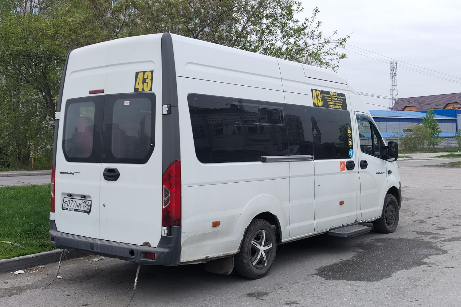 Obwód nowosybirski, GAZ-A65R32 Next Nr Е 077 НМ 154