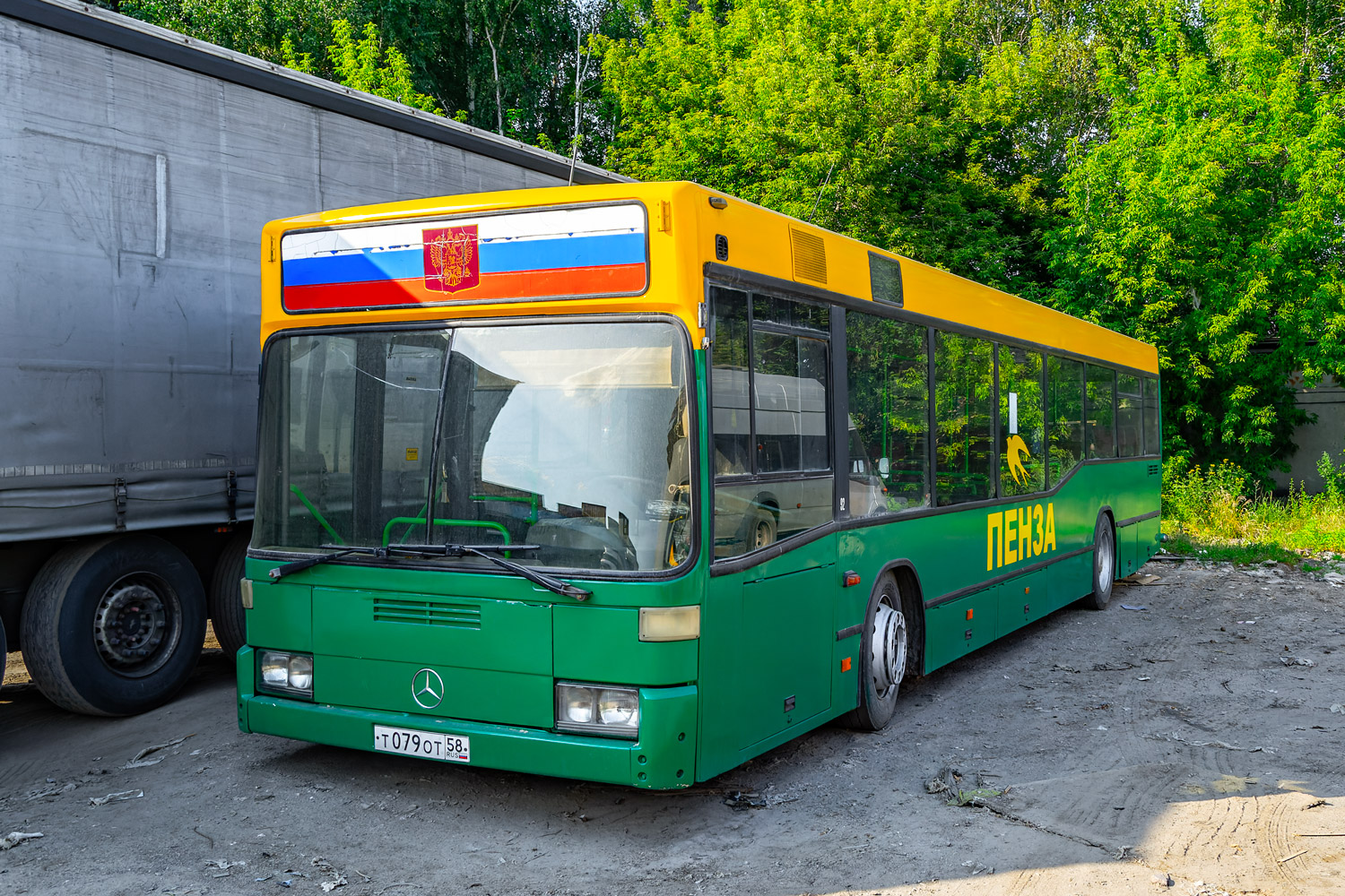Пензенская область, Mercedes-Benz O405N2 № Т 079 ОТ 58