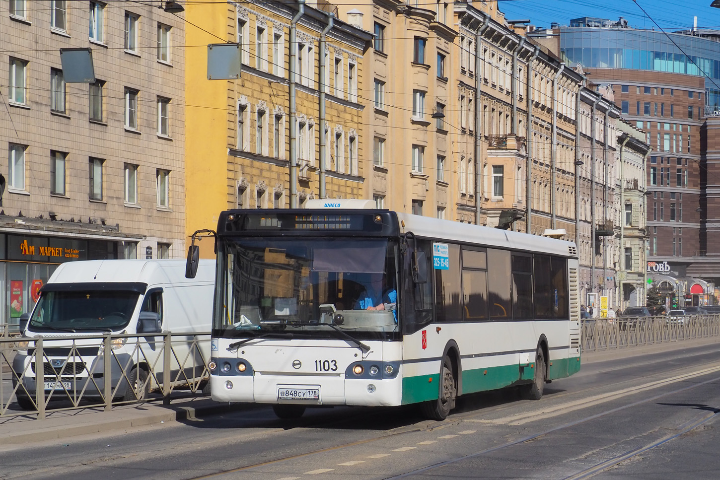 Санкт-Петербург, ЛиАЗ-5292.60 № 1103