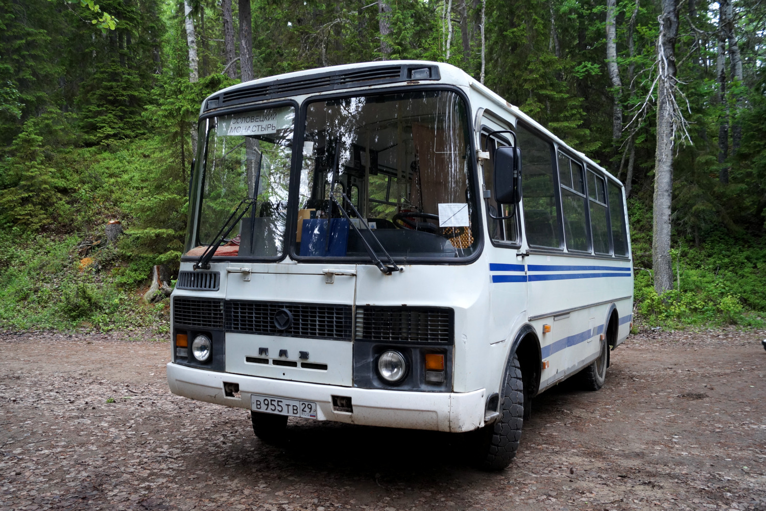 Архангельская область, ПАЗ-3205-110-50 № В 955 ТВ 29 Архангельская область, ПАЗ-3205-110-50 № В 955 ТВ 29