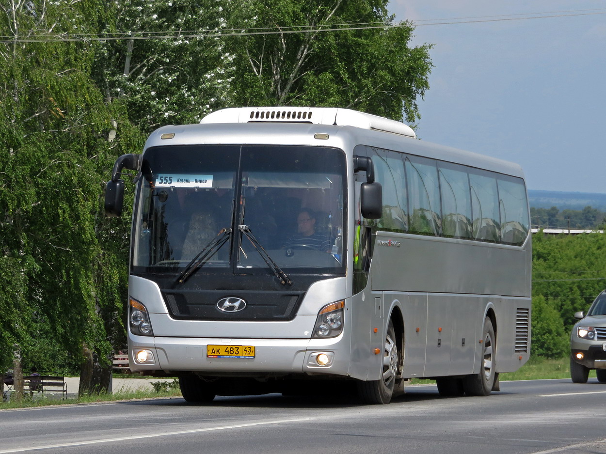 Кировская область, Hyundai Universe Space Luxury № х611