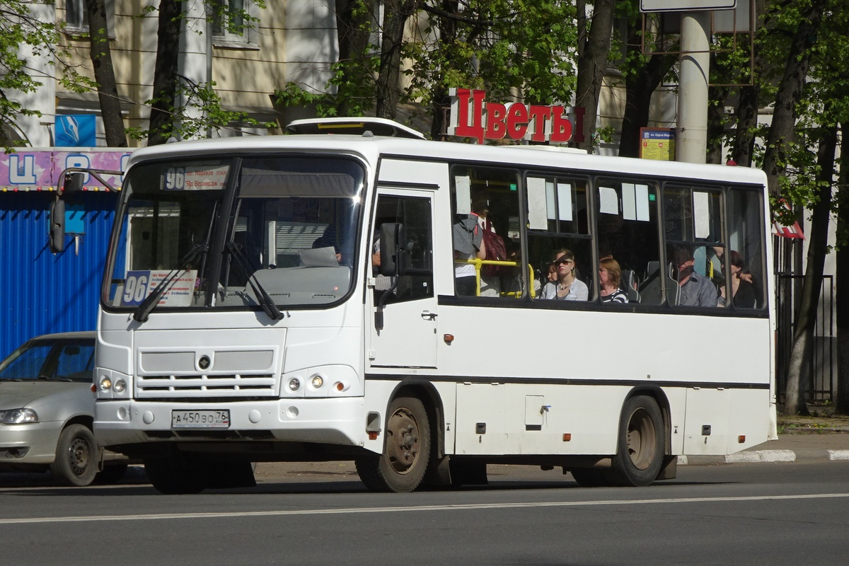 Ярославская область, ПАЗ-320402-05 № А 450 ВО 76