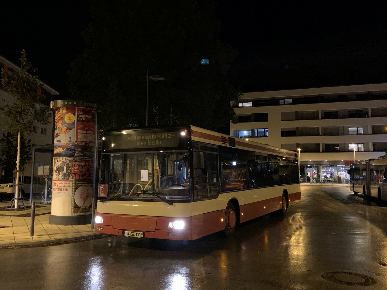 Гессен, MAN A21 NL283 № DA-SZ 1119