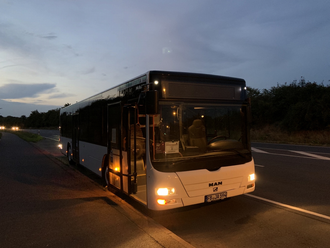 Гессен, MAN A20 Lion's City Ü NÜ313 № FB-JA 594