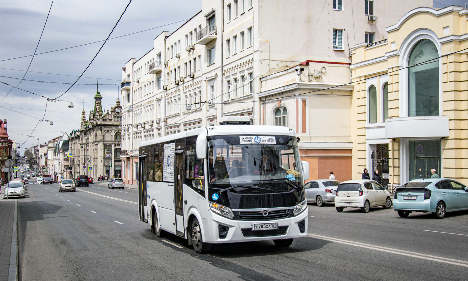 Приморский край, ПАЗ-320435-04 "Vector Next" № О 785 ХА 125