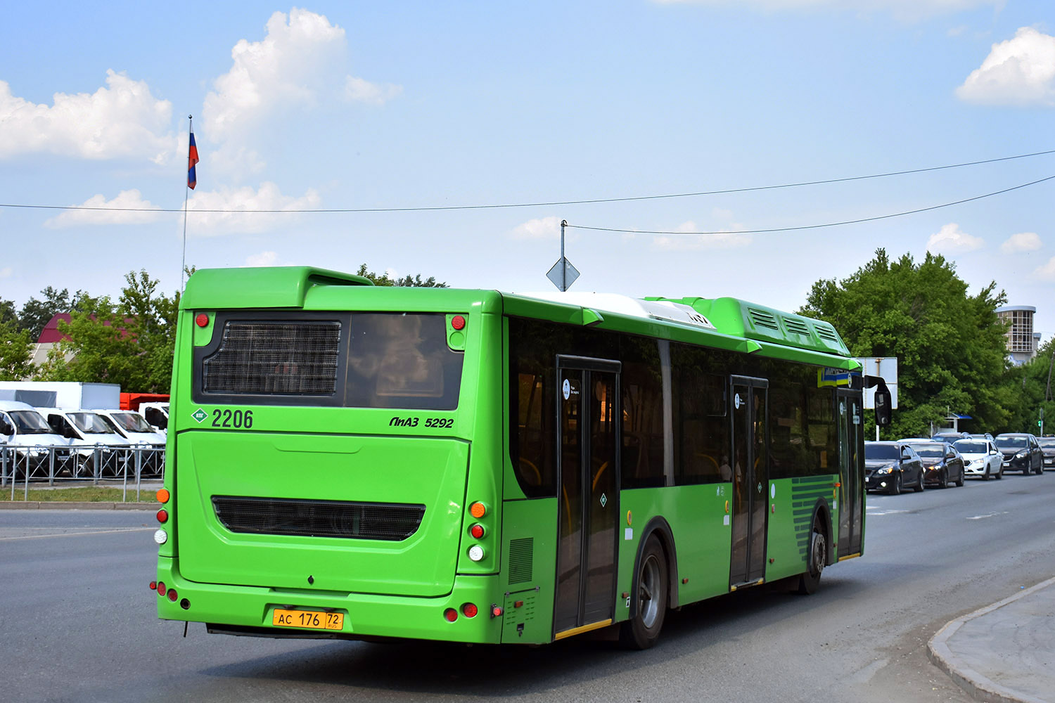 Тюменская область, ЛиАЗ-5292.67 (CNG) № 2206