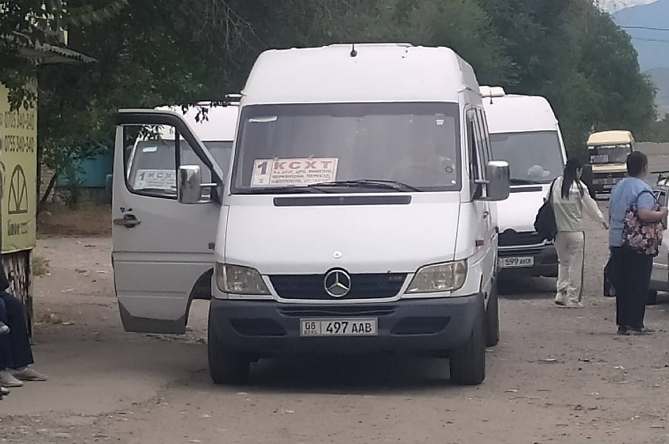 Кыргызстан, Mercedes-Benz Sprinter W903 316CDI № 08 497 AAB