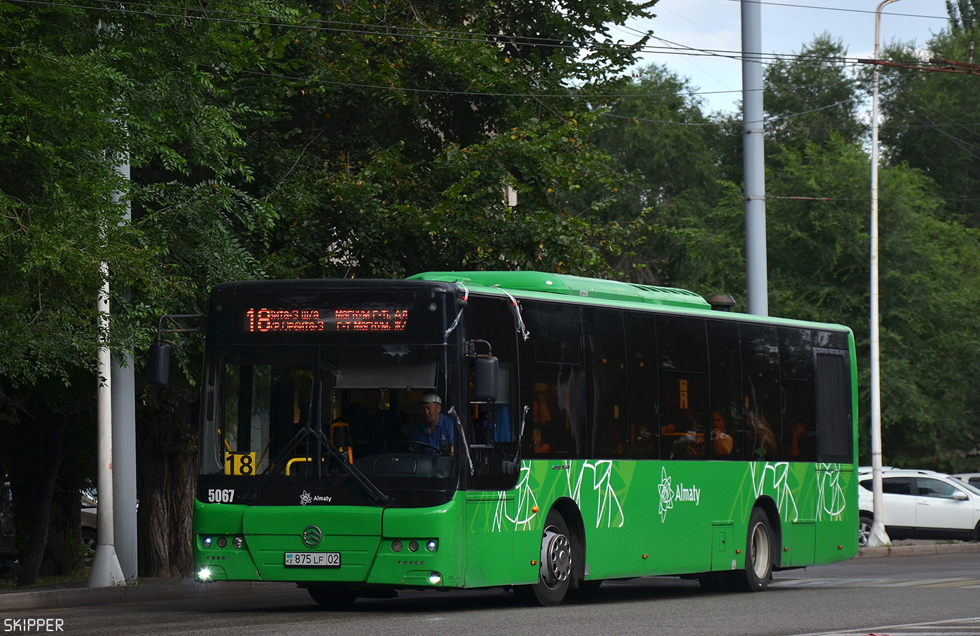 Алматы, Golden Dragon XML6125CR № 5067