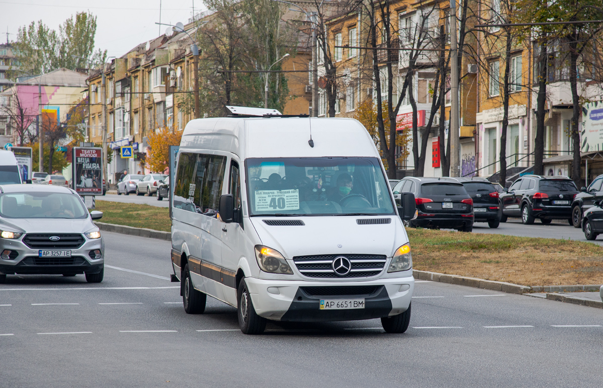 Запорожская область, Mercedes-Benz Sprinter W906 311CDI № AP 6651 BM