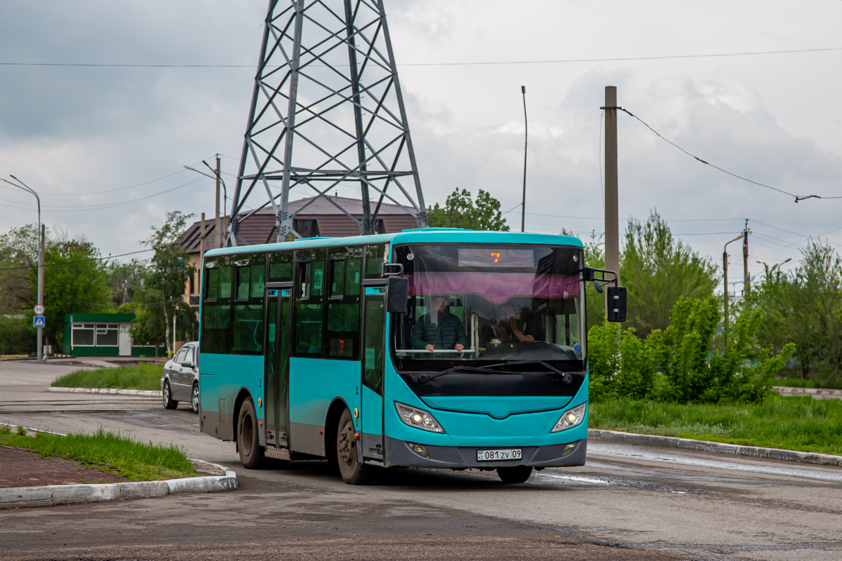Karagandy province, Dongfeng BWC6850GA5 (Qilu/SemAZ) sz.: 081 ZV 09