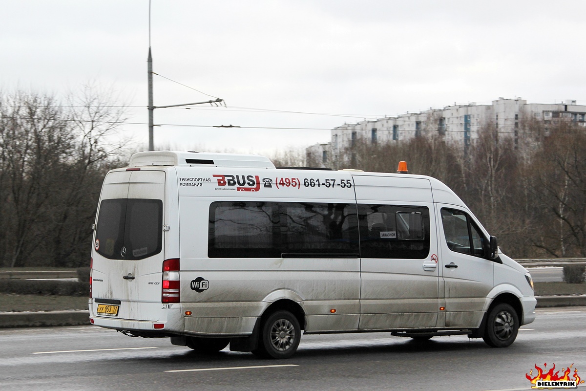 Москва, Луидор-223602 (MB Sprinter) № УУ 953 77