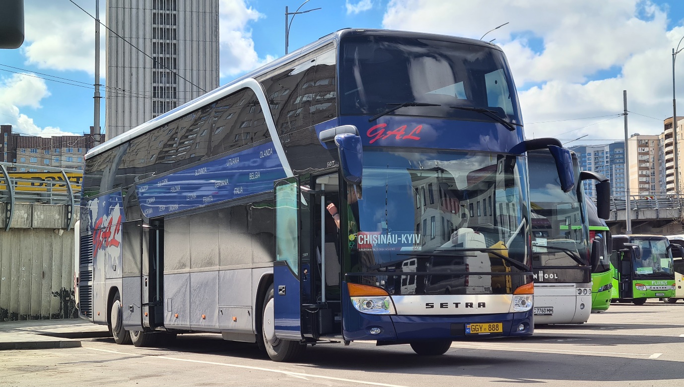Молдавия, Setra S431DT № GGY 888