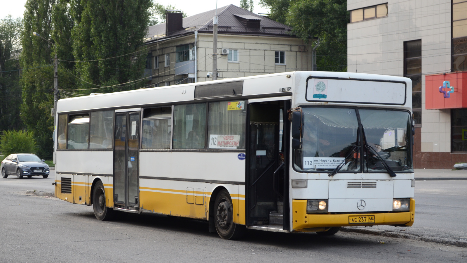 Липецкая область, Mercedes-Benz O405 № АЕ 237 48