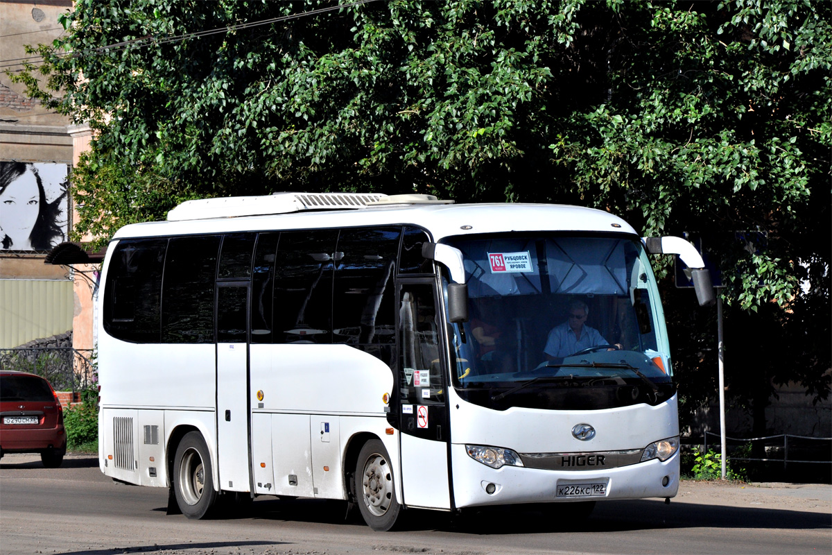 Алтайский край, Higer KLQ6826Q № К 226 КС 122