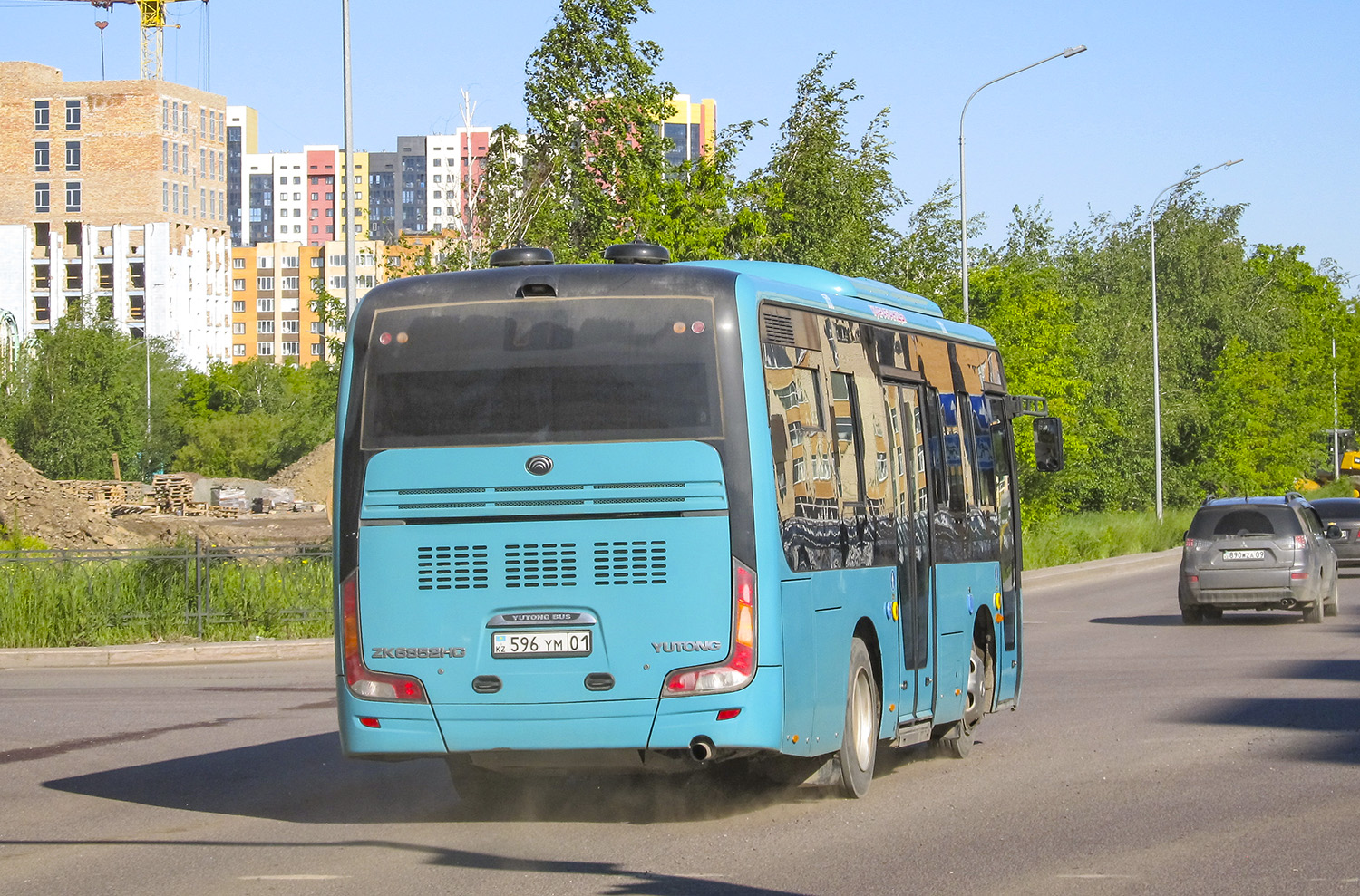 Карагандинская область, Yutong ZK6852HG (СарыаркаАвтоПром) № 596 YM 01 Карагандинская область, Yutong ZK6852HG (СарыаркаАвтоПром) № 596 YM 01