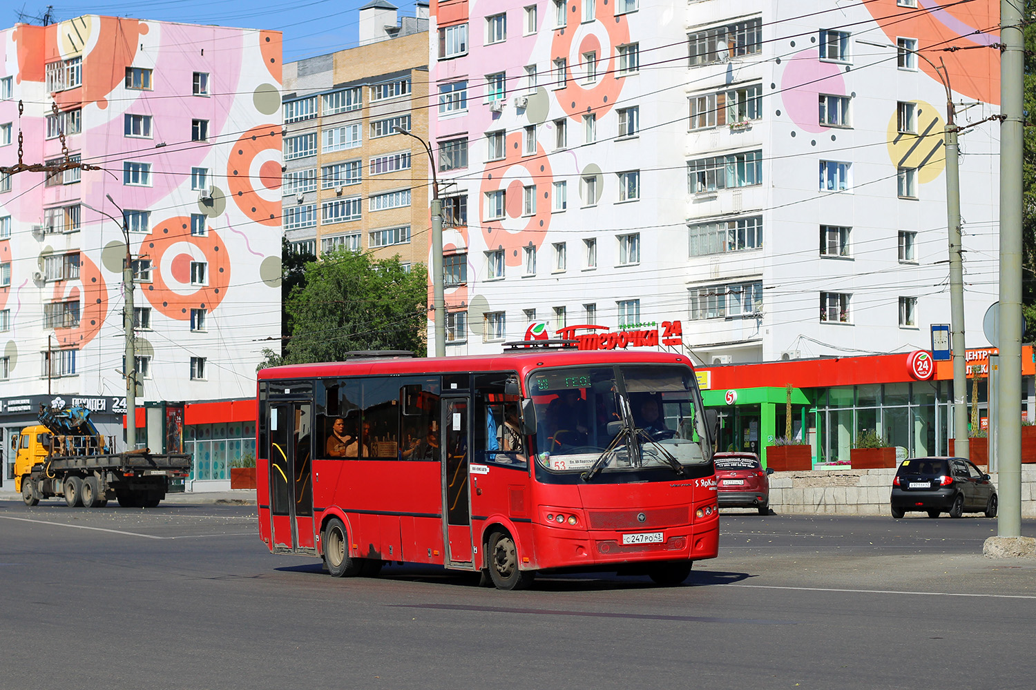 Кировская область, ПАЗ-320414-04 "Вектор" (1-2) № С 247 РО 43