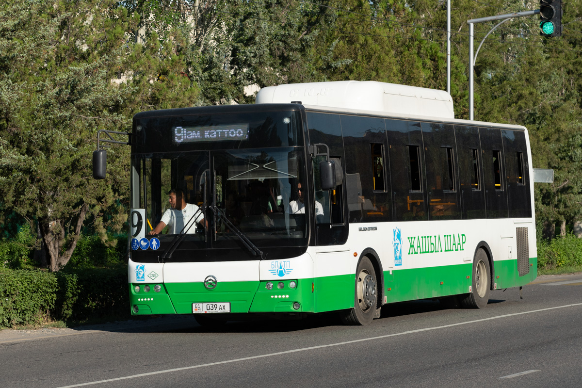 Кыргызстан, Golden Dragon XML6105CN № 01 039 AX