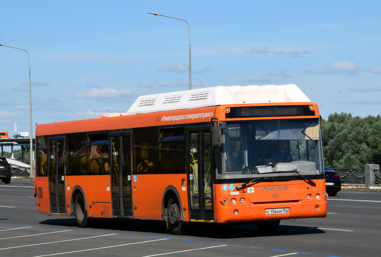 Нижегородская область, ЛиАЗ-5292.67 (CNG) № 15449
