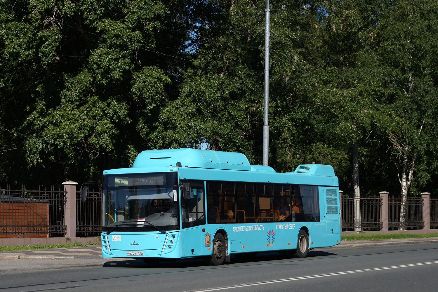 Архангельская область, МАЗ-203.948 № Р 670 НУ 198