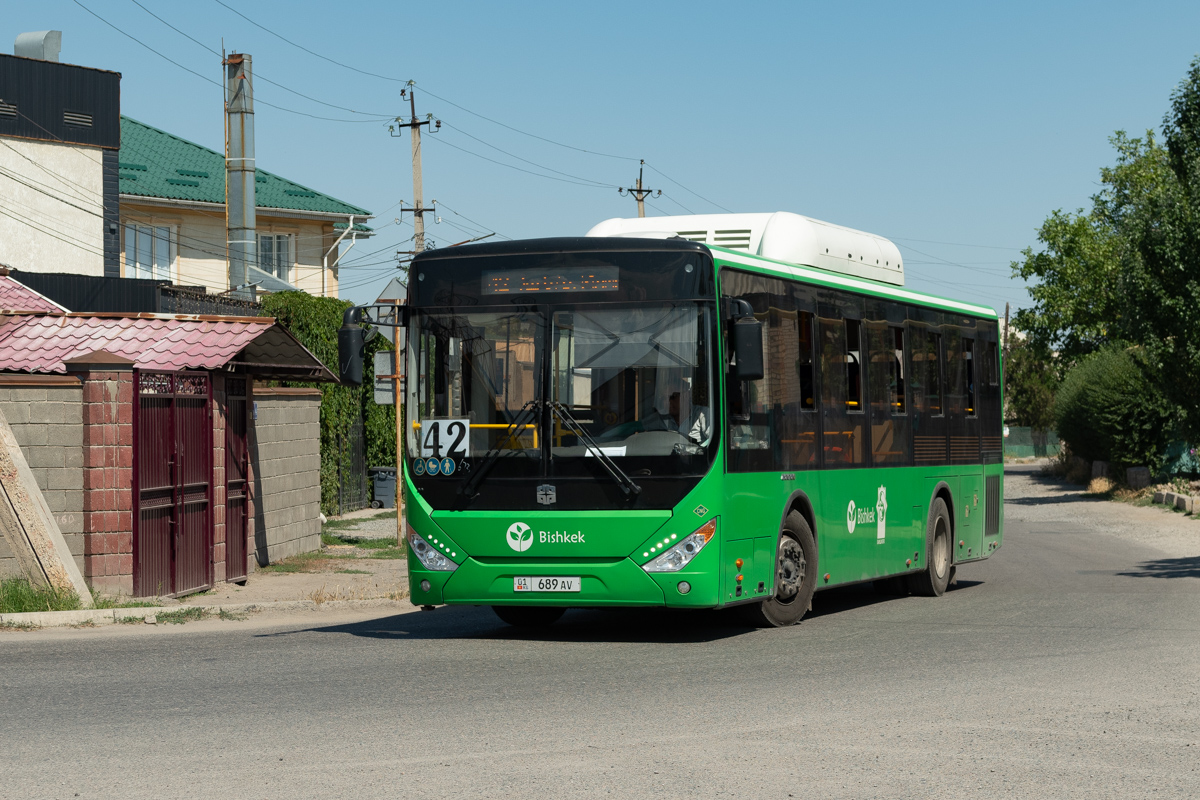 Кыргызстан, Zhong Tong LCK6105HGC Fashion № 01 689 AV