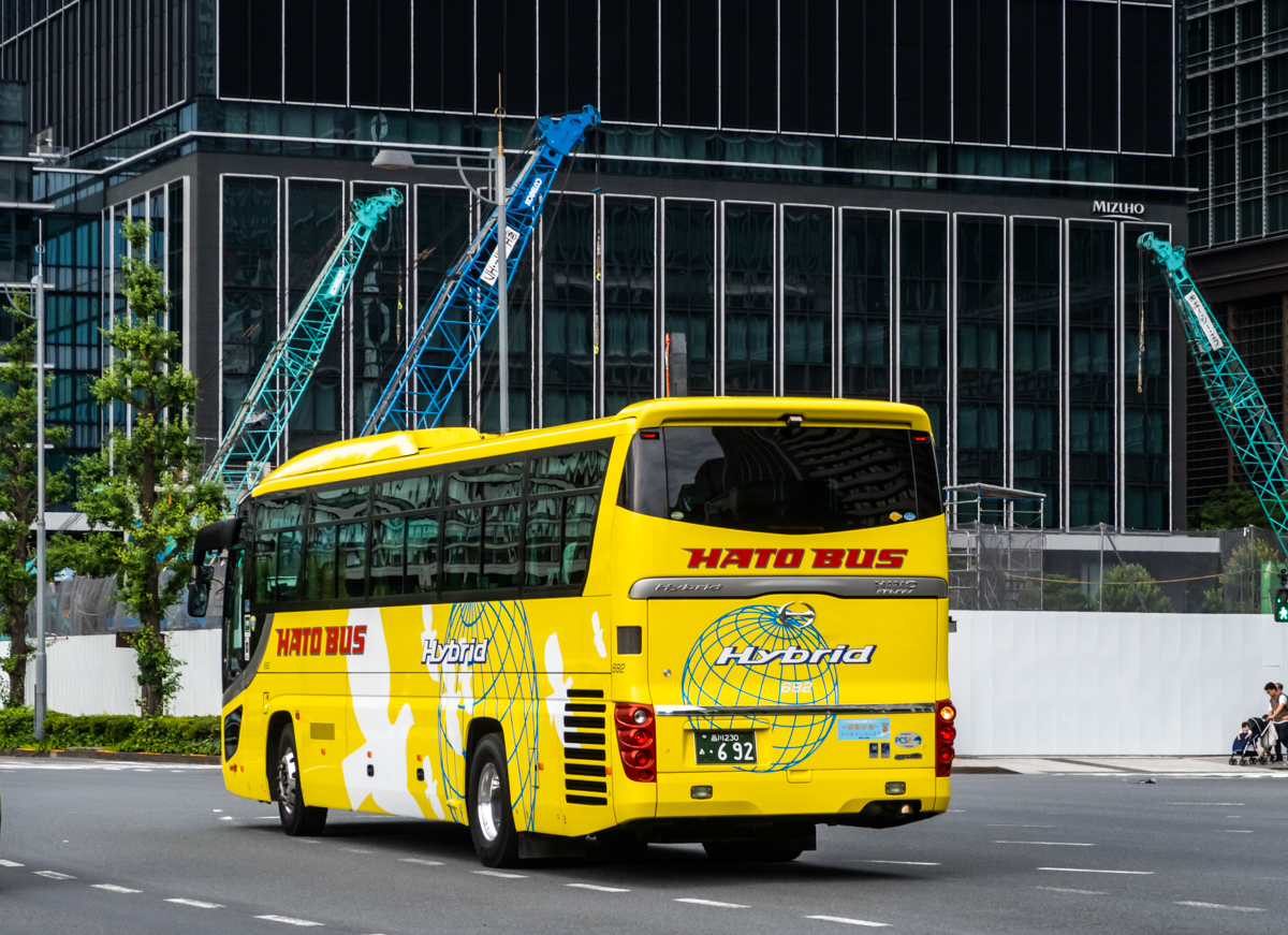 Япония, Hino S'elega Hybrid QQG-RU1ASBR № 692
