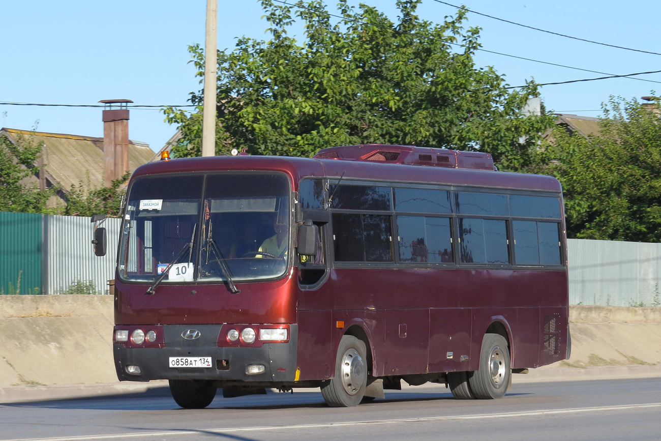Волгоградская область, Hyundai AeroTown № О 858 АТ 134 Волгоградская область, Hyundai AeroTown № О 858 АТ 134