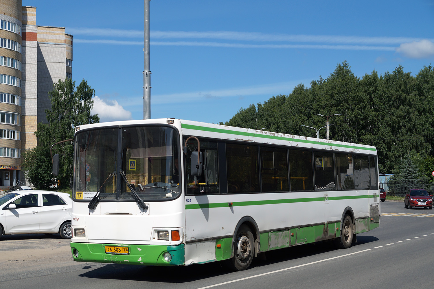 Коми, ЛиАЗ-5256.54 № 524