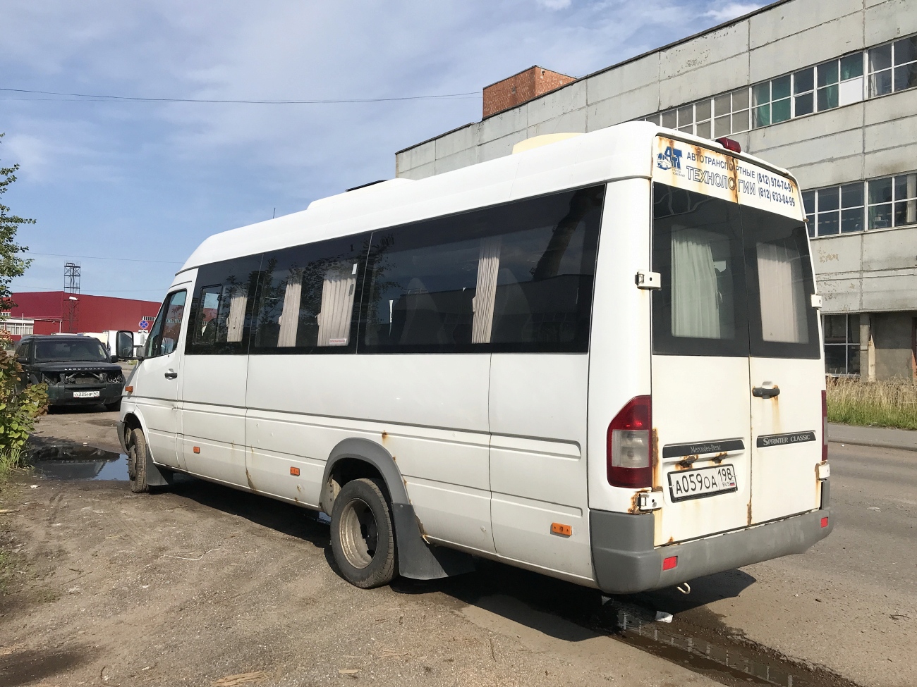 Санкт-Петербург, Луидор-223215 (MB Sprinter Classic) № А 059 ОА 198