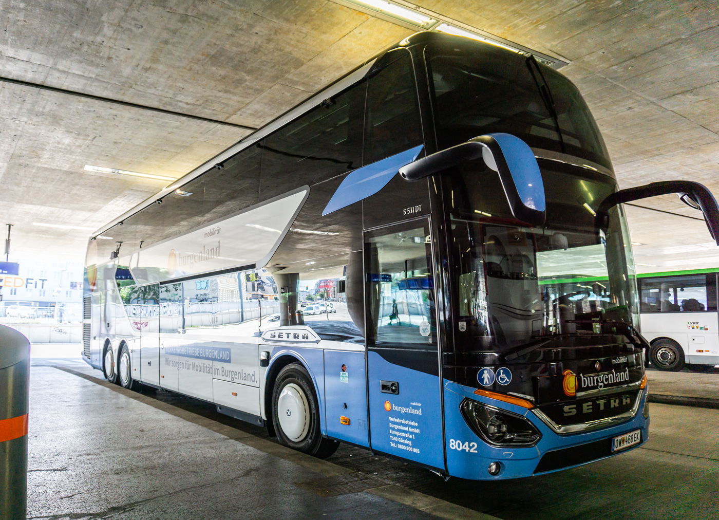 Австрия, Setra S531DT facelift № 8042