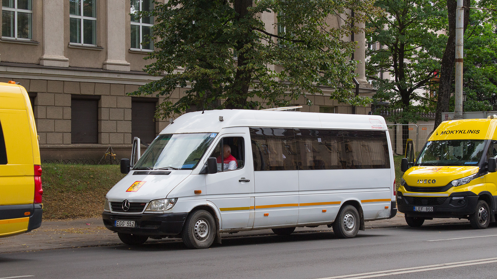 Литва, Mercedes-Benz Sprinter W901–905 (T1N) № EGG 552; Литва — Праздник песни 2024