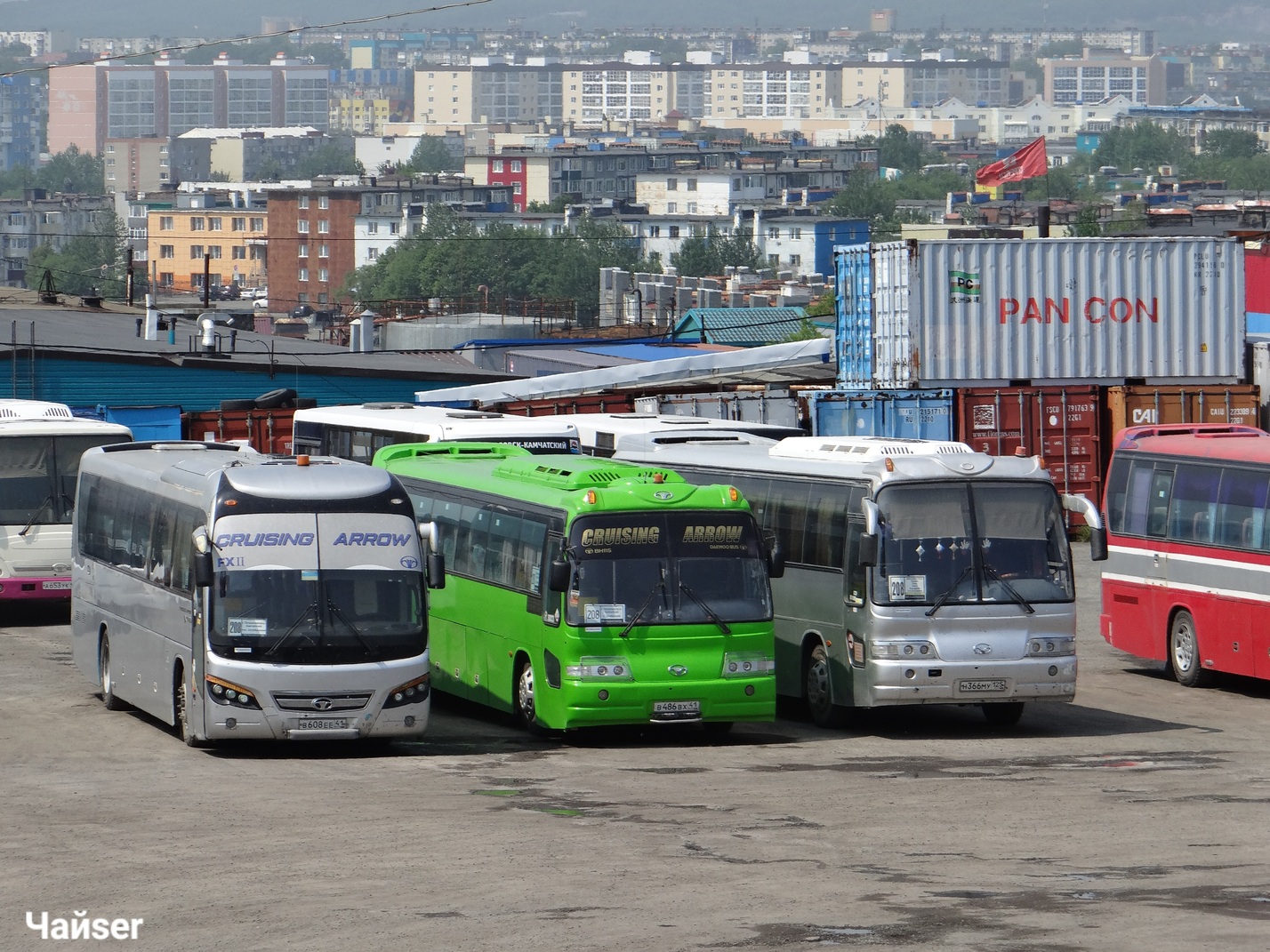 Камчатский край, Daewoo FXII116 Cruising Arrow № В 608 ЕЕ 41