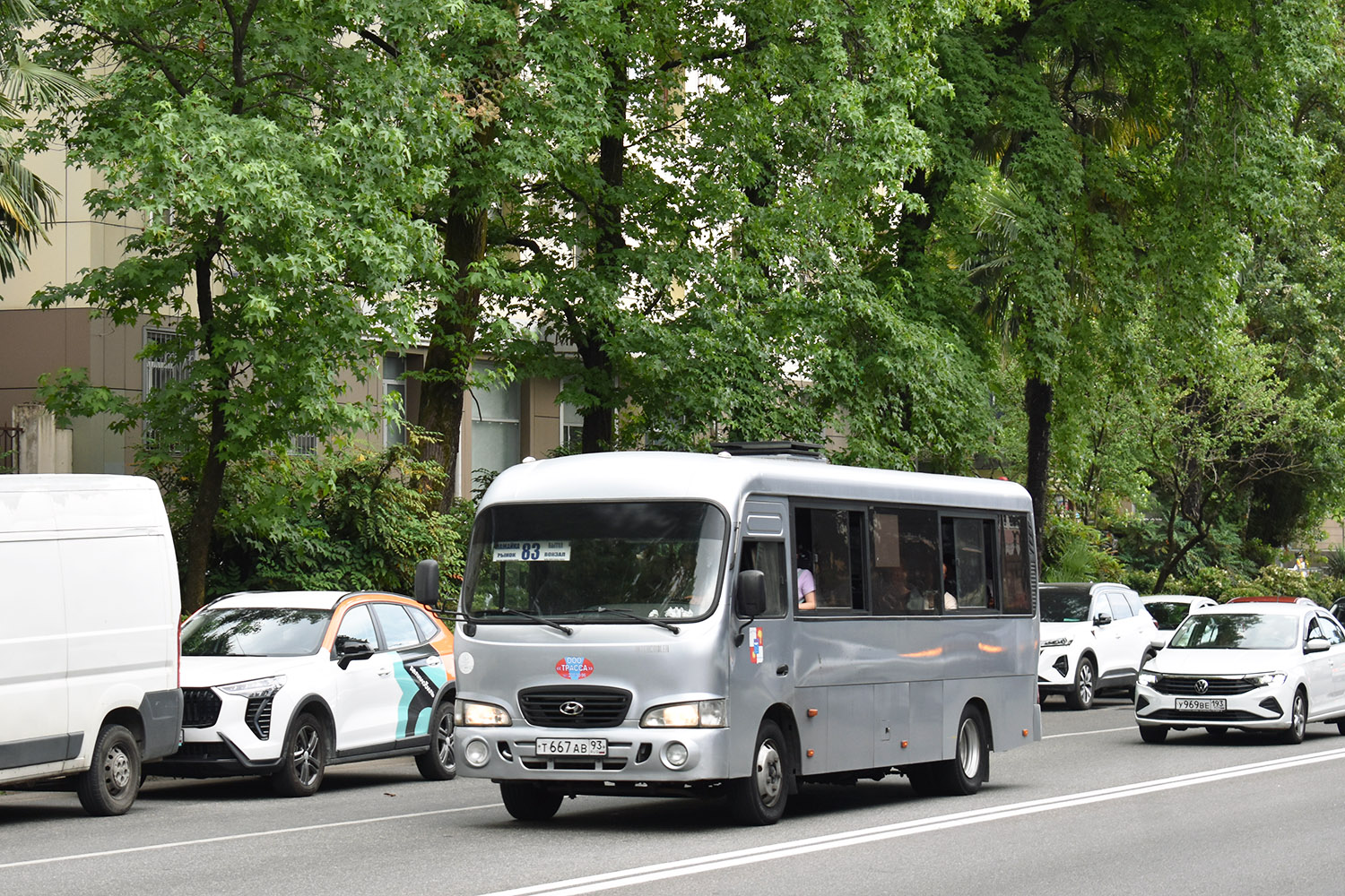 Краснодарский край, Hyundai County LWB C09 (ТагАЗ) № Т 667 АВ 93