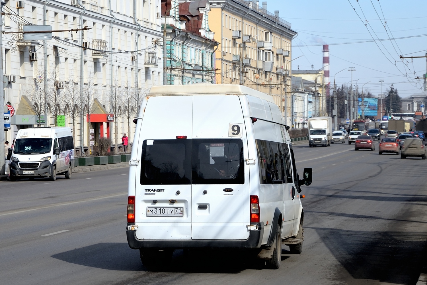 Тульская область, Нижегородец-222709  (Ford Transit) № М 310 ТУ 71