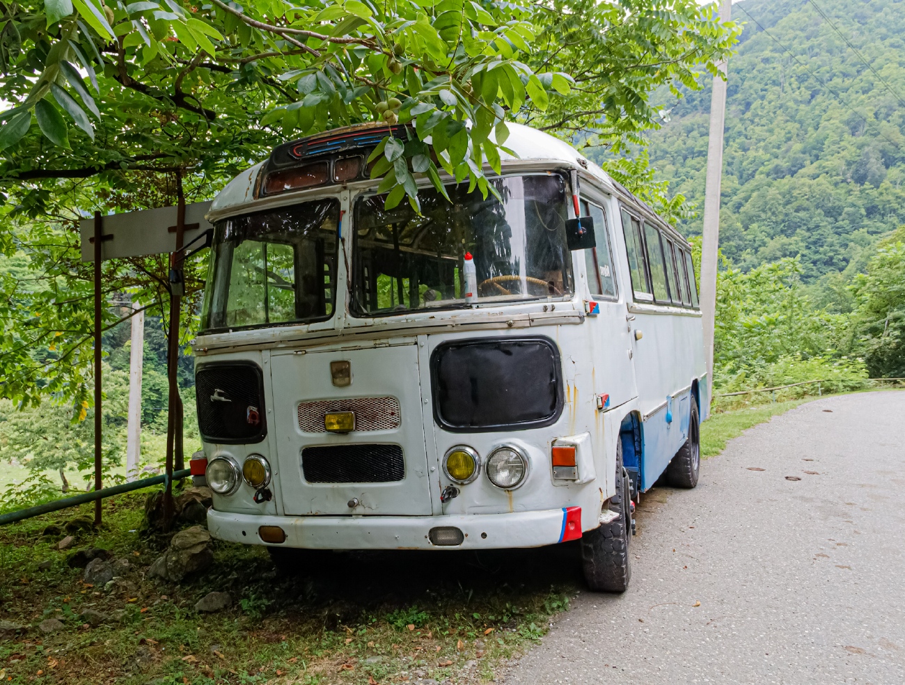 Грузия — Автобусы без номеров
