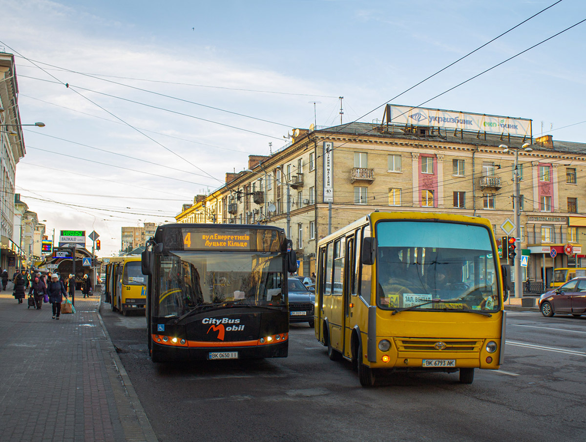 Ровненская область, Solaris Urbino III 12 № BK 0650 II; Ровненская область, Богдан А06921 № BK 6793 AK